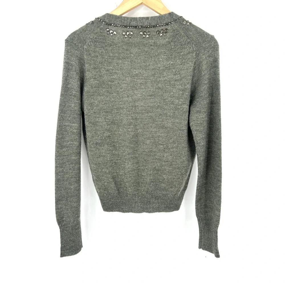 J.Crew Embellished Cardigan‎ Sweater Womens M